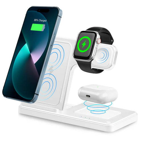 3-in-1 magnetic wireless charging stand