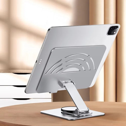 Adjustable aluminum laptop stand